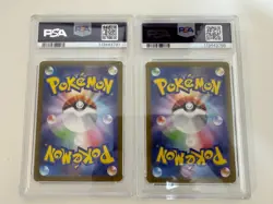 PSA 10 Misty's Psyduck Lapras AR Set 071-072/063 SV9a Pokemon Japanese - Image 2