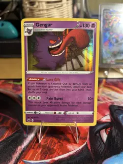 Pokemon Gengar 057/198 Chilling Reign Holo Rare Stage 2 130HP English - Image 1