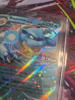 Blastoise Ex (Promo Stamped) 030/142 Stellar Crown GameStop Exclusive Pokemon - Image 2