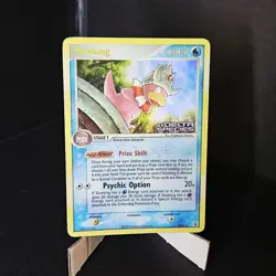 Pokemon TCG Slowking EX Delta Species 28/113 Reverse Holo Rare Stamped HP/DMG! - Image 1