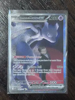 Pokemon TCG Team Rockets Mewtwo 281/217 NM Ascended Heroes SIR - Image 1