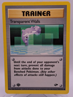2000 Pokemon 1st Edition Transparent Walls 125/132 Gym Challenge Regular - Image 1