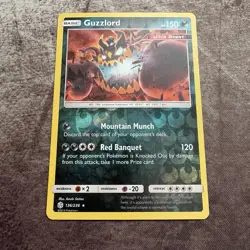Guzzlord 136/236 Reverse Holo Rare - Cosmic Eclipse - Pokemon - LP - Image 1