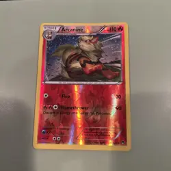 Pokemon card Arcanine 11/122 Breakpoint Reverse Holo 1-9 - Image 1