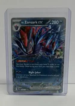 Pokemon TCG Foil Star Rare N's Zoroark EX 2023 English Pokemon EX 3 Cards Lot - Image 4