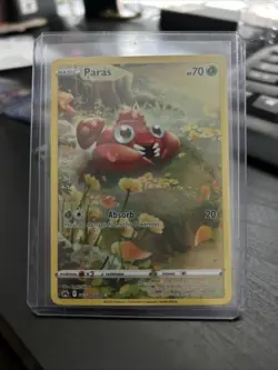 Paras GG32/GG70 Crown Zenith Galarian Gallery Pokemon TCG Card NM - Image 1