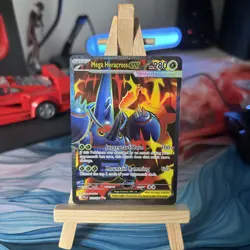 Mega Heracross ex 108/094 Phantasmal Flames Secret Rare Pokemon TCG NM Card - Image 1