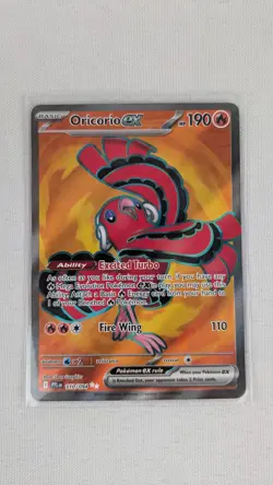 Pokemon TCG Card - Oricorio EX Full Art 110/094 - S&V Phantasmal Flames - Image 1