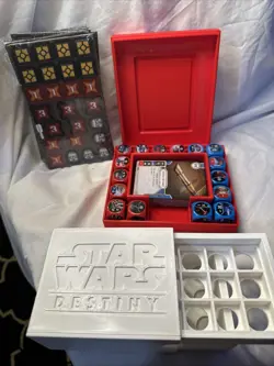 STAR WARS Destiny LEGACIES Dice & Card Game. Parts Dice Holders Cards. - Image 1