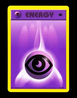 1999-2000 Pokemon PSYCHIC ENERGY Base Set 1ST EDITION CHINESE Card 101/102 MINT - Image 1