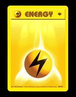 2000 Pokemon LIGHTNING ENERGY Base Set 1ST EDITION CHINESE Card 100/102 MINT - Image 1