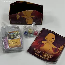 Pokemon Obsidian Flames ETB Contents Card Lot & Accessories See Photos - Image 1