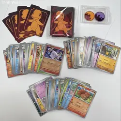 Pokemon Obsidian Flames ETB Contents Card Lot & Accessories See Photos - Image 2