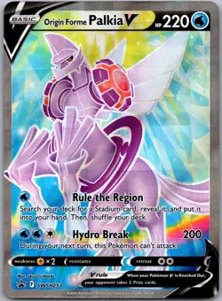 Origin Forme Palkia V SWSH253 SWSH: Sword & Shield Promo Cards Promo Holofoil NM - Image 1