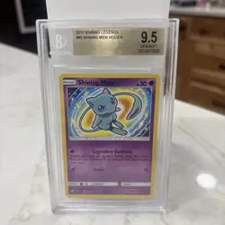 Pokemon TCG Shining Mew Holo Rare Card 40/73 Shining Legends BGS 9.5. GEM MINT - Image 1