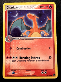 Charizard 6/108 EX Power Keepers Pokemon Card Holo Foil Rare HP - Image 1