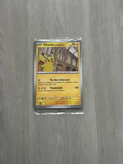 Pikachu at the Museum Promo Card X2 National History Museum - Sealed - Image 2
