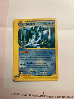 KINGDRA - 19/147 - Aquapolis - Rare - Pokemon Card - NM-MINT - Image 1