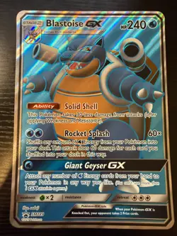 Blastoise GX - Promo SMP SM189 MP - Holo - Big Card - Image 1