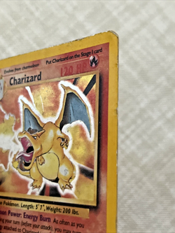 CHARIZARD 1999 HOLO CARD 4/102 BASE SET BLACK STAR PROMO - Image 3