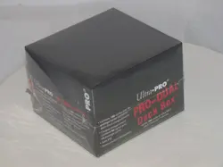 Pro-Dual Black ULTRA PRO DECK BOX CARD BOX FOR MTG CARDS - Image 2