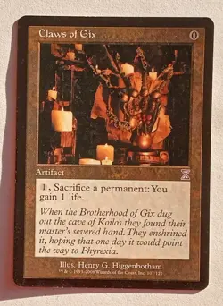 Magic MTG - Claws of Gix - Timeshifted Time Spiral - LP - Image 1