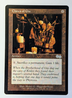 Claws of Gix Urza's Saga Regular, LP - MTG - Image 1