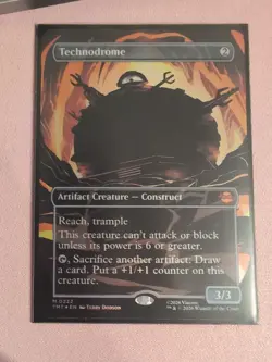 Technodrome (Borderless) [Teenage Mutant Ninja Turtles] (M0222) Near Mint - Image 1