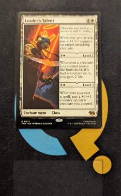 Leader's Talent Rare TMT 013 Teenage Mutant Ninja Turtles MTG - Image 1