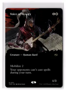 Voice of Victory (Borderless) 331 Tarkir: Dragonstorm Normal NM - Image 1
