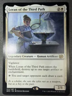MTG Loran of the Third Path The Brothers' War 012/287 Magic the Gathering - Image 1