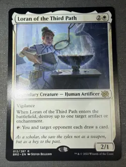 MTG Loran of the Third Path The Brothers' War 012/287 Magic the Gathering - Image 2