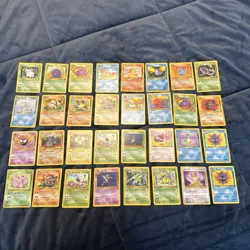 Pokemon TCG Vintage WOTC Jungle & Fossil Assorted Card Lot. - Image 1