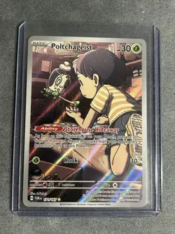 Pokemon TCG Poltchageist 171/167 IR Sv06: Twilight Masquerade 2024 - Image 1