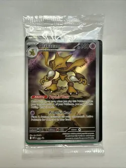 2025 | Pokemon | Alakazam #009 | Pokemon Center Exclusive | Sealed | Promo - Image 1