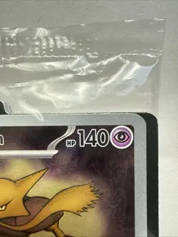 2025 | Pokemon | Alakazam #009 | Pokemon Center Exclusive | Sealed | Promo - Image 3