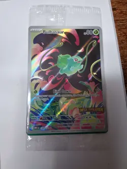 Bulbasaur #133 2025 Pokemon Mega Evolution ME01 Rare Still in Wrapper - Image 1