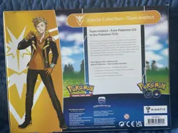 Pokemon TCG Pokemon Go Special Collection Team Instinct Zapdos Factory Sealed - Image 2