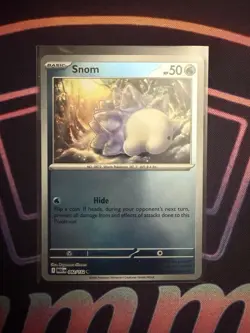 Snom 42/132 | Pokemon TCG Mega Evolution | Reverse Holo English MT/NM - Image 1