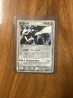 2005 Pokemon EX Unseen Forces Lugia EX Holo Foil Rare 105/115 ENG - Image 1