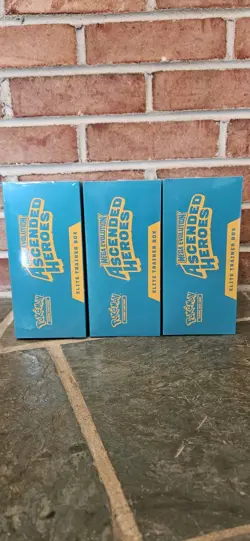 Pokemon TCG - Lot Of (3) Ascended Heroes ETB— NEW & SEALED **IN HAND** - Image 5