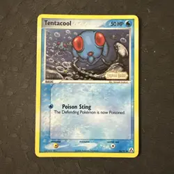 2006 POKEMON EX LEGEND MAKER- TENTACOOL 66/92- REVERSE HOLO- STAMPED - Image 1