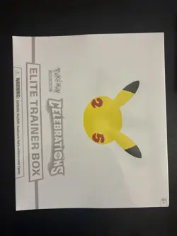 Pokemon TCG: 25th Anniversary Celebrations Elite Trainer Box (2021) 820650809439 - Image 1