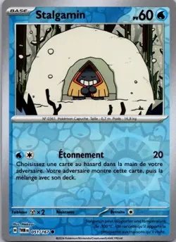 Carte Pokemon Stalgamin 051/167 Reverse 2024 - Image 1