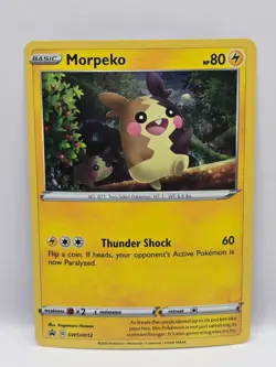 Morpeko SWSH012 Black Star Promo Pokemon TCG NM - Image 1