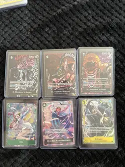 One Piece Tcg Lot Alt Arts Sec Leaders - Image 1