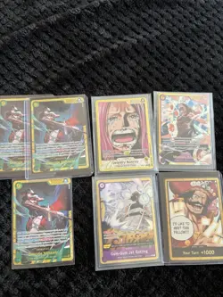 One Piece Tcg Lot Alt Arts Sec Leaders - Image 2