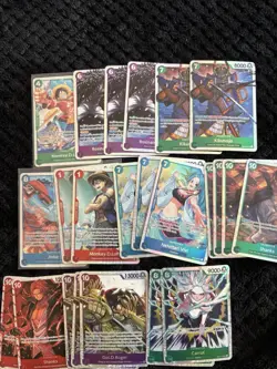 One Piece Tcg Lot Alt Arts Sec Leaders - Image 5
