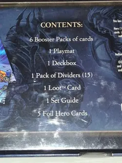 Warcraft TCG Cryptozoic Scourgewar Icecrown Epic Collection Box * Factory Sealed - Image 4