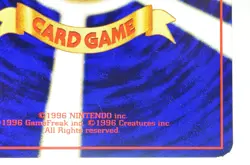 Pokemon card TCG Kingler No.099 Old Back Glossy Vending Series 3 1998 Japanese - Image 5